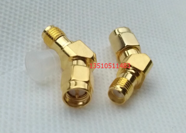 SMA-JKW Radio Frequency 45 ° coaxial adapter HF SMA revolution mother elbow Angle AP Antenna Adapter