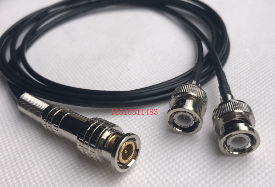 BNC-JJJ 10% second transfer line SDI monitor film instrument equipment BNC Q9 a revolution of two male feeders