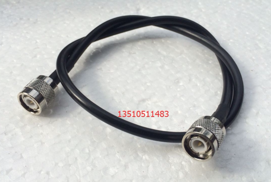 TNC-JJ RF coaxial 50 ohm wireless microphone jumper TNC double male walkie-talkie feeder L12 male to male