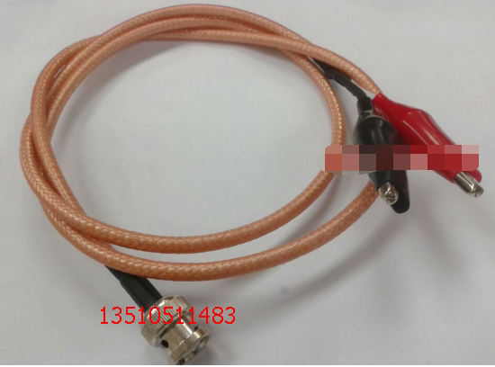 BNC transgator clip radio frequency RG142 test line high frequency BNC revolution clip 50 Ohm oscilloscope connection line