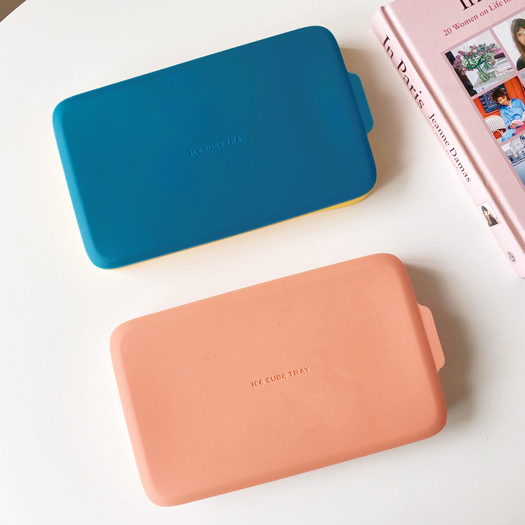 Замороженные кубики льда плесень двойной силиконовый Ледяной ящик кубиков льда артефакт пищевого домой крышка ручной работы формочка для льда Дополнительная пищевая коробка  