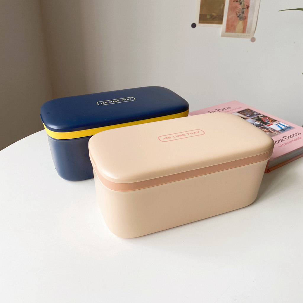 Замороженные кубики льда плесень двойной силиконовый Ледяной ящик кубиков льда артефакт пищевого домой крышка ручной работы формочка для льда Дополнительная пищевая коробка  