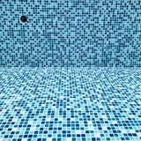Синий бассейн, дорожная нескользящая мозаика, популярно в интернете