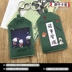 Da PU hai mặt Nhật Bản và Hàn Quốc Anime Naruto bus card da mềm da nam và nữ sinh viên mô hình dọc dễ thương bộ thẻ phòng thủ - Hộp đựng thẻ dây đeo thẻ học sinh Hộp đựng thẻ