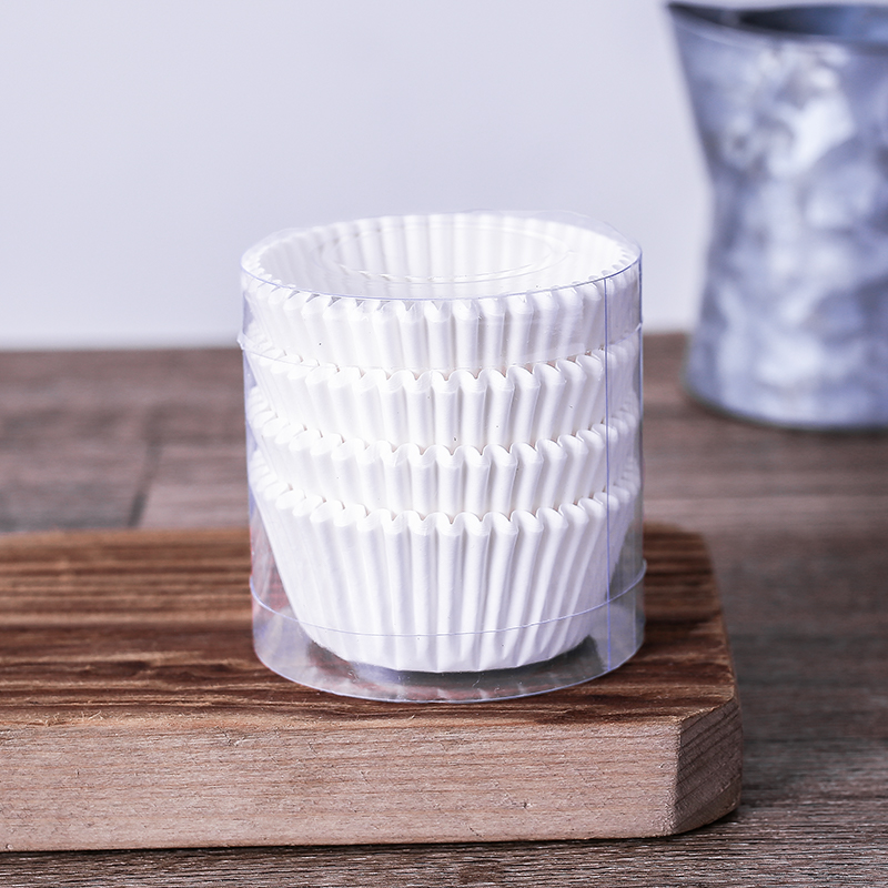 High temperature resistant egg yolk cake paper cup snow Mei Niang to chocolate support paper pad green dumpling color home