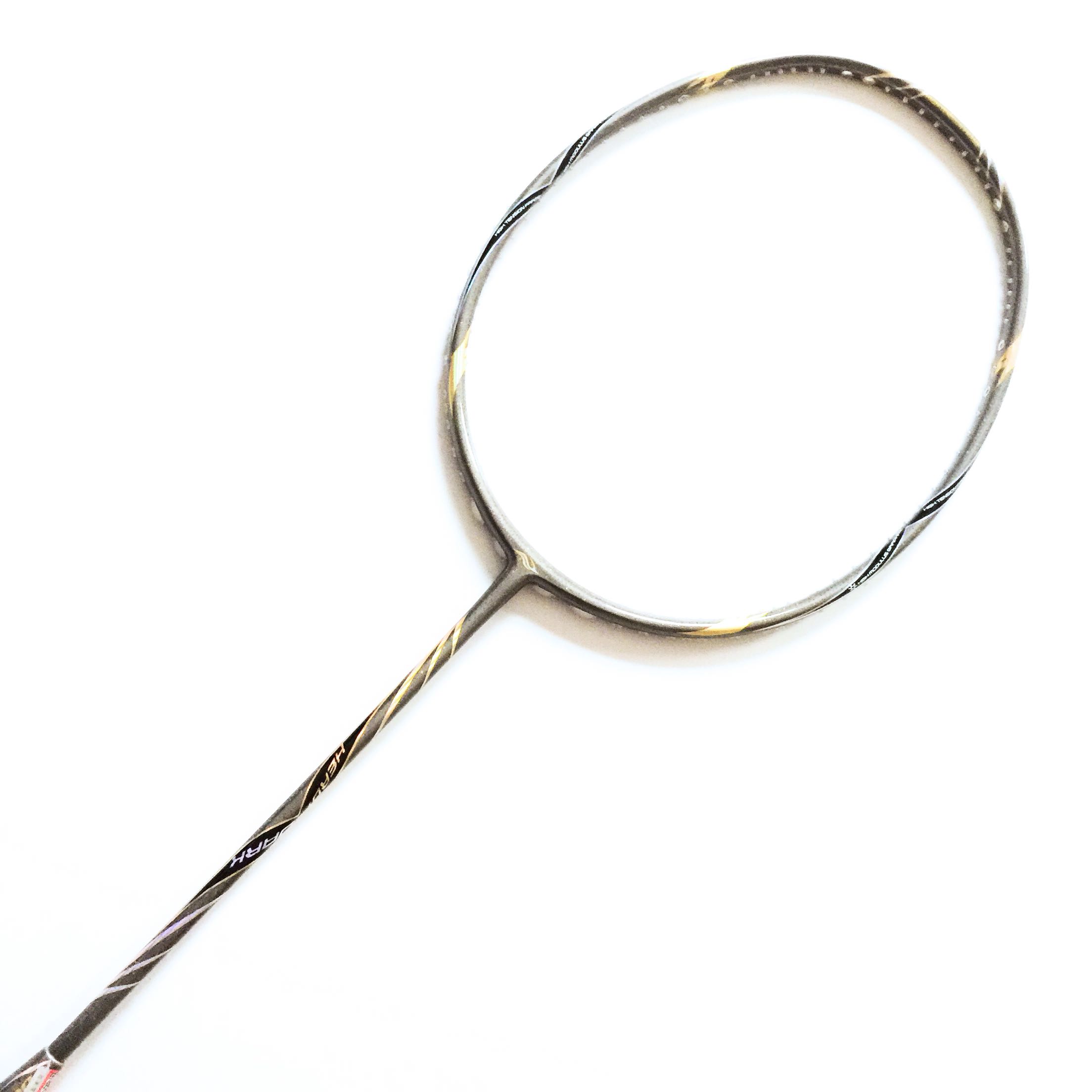 Bonny Pooli Heroes Sharp 2015dark Badminton Carbon Fiber Single Tap Gun Gray