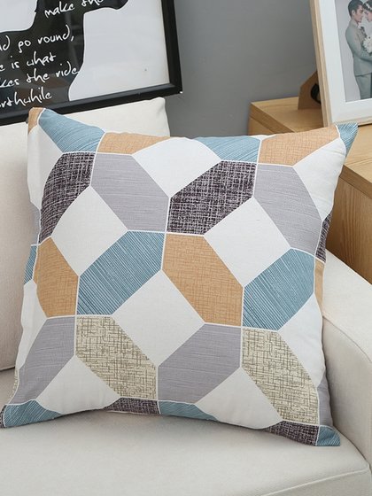 沙发抱枕套不含芯正方形家用靠垫套客厅靠枕套包床头靠背套罩定制