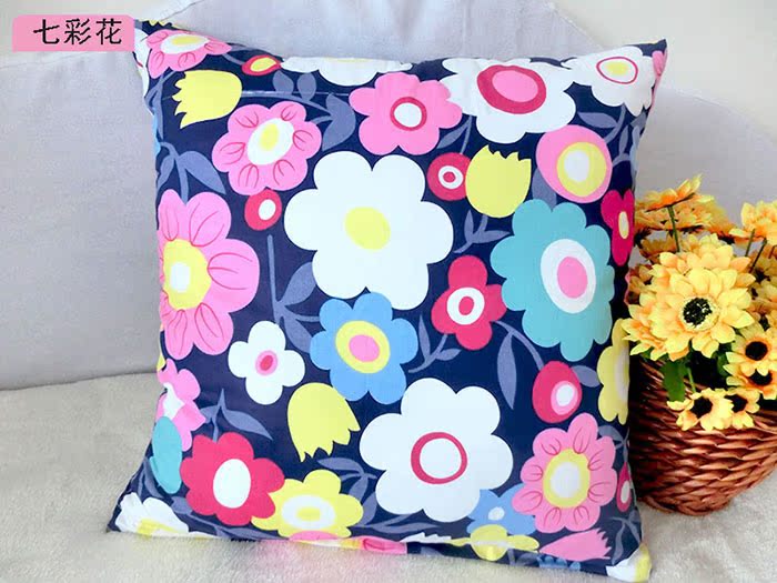 Gối cotton mềm mại lớn bọc đệm sofa văn phòng eo lưng đệm đầu giường lớn gối tùy chỉnh đệm lót ghế tựa lưng