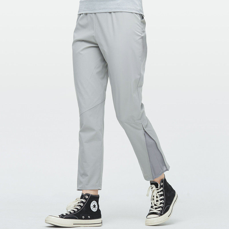 Outdoor Speed Dry Pants Woman Summer Thin loose with large size Elastic Collection Leg Pants High Waist Display Slim Hiking Mountaineering Sports Pants-Taobao