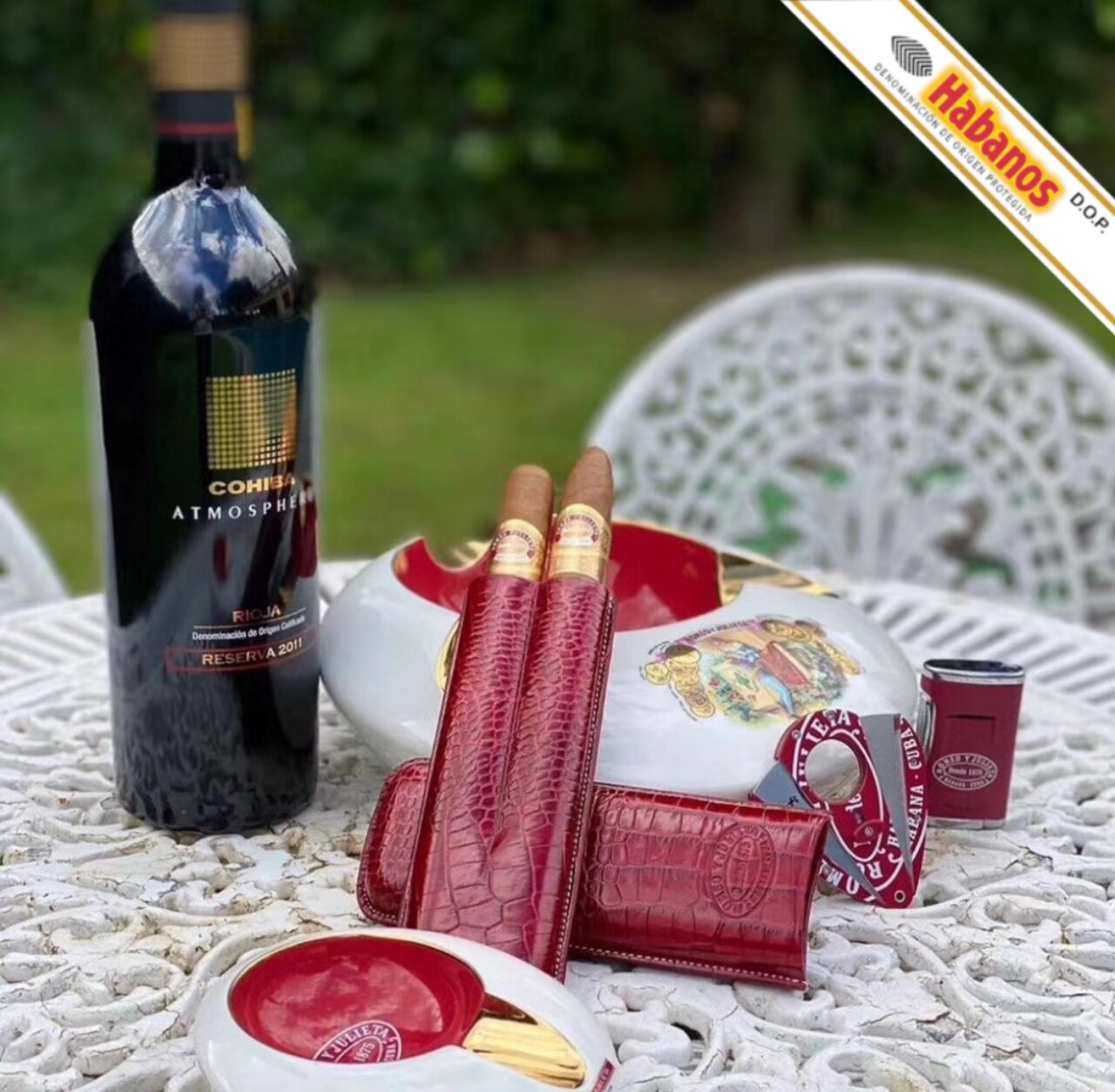 Cuban Romeo & Juliet official imported cigarette ashtray cigar accessories cigar ashtray men's gift