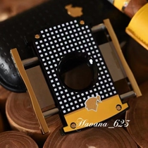 Original Clothing Imports Cuban High Hegemon and French all Peng Peng Official joint partnership Double-edged Cigar Cut discontinued production