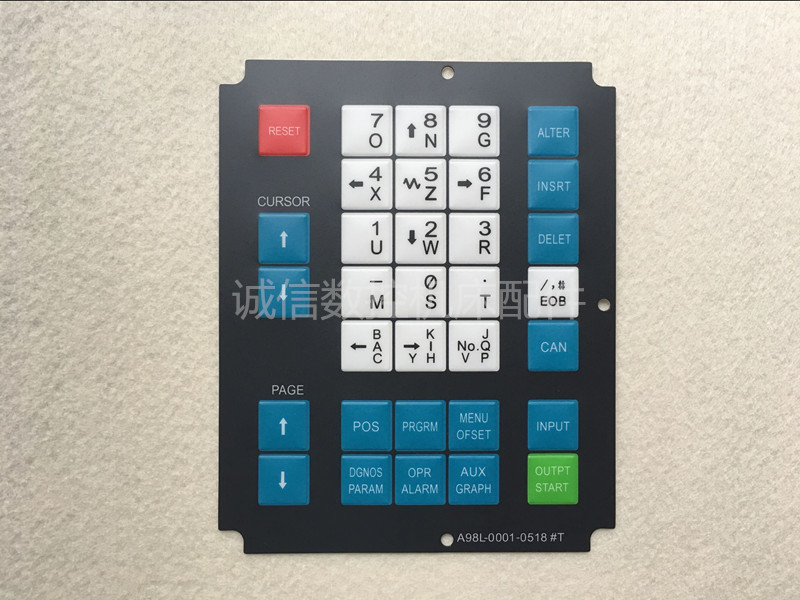 FANUC panel mask skin key film A98L-0001-0518#M #T