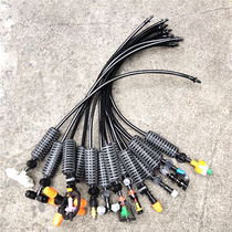  Greenhouse greenhouse upside down set micro nozzle 360 degree automatic rotating spray water-saving irrigation adjustable cross atomization