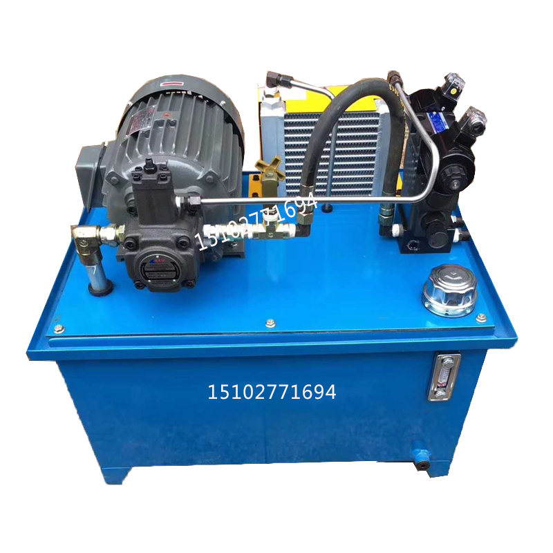 Hydraulic station hydraulic system small hydraulic chuck machine motor pump station hydraulic cylinder pump VP