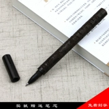 Деревянная рождественская ручка-роллер из сандалового дерева из натурального дерева, подарок на день рождения, делается под заказ, с печатью вашего логотипа