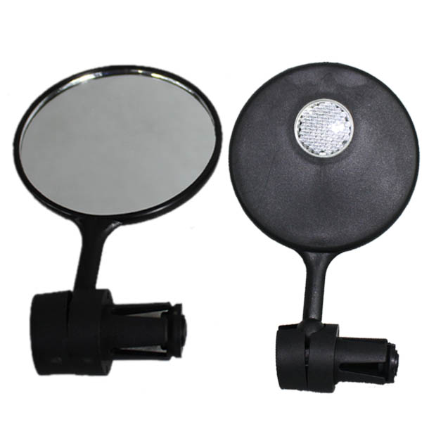 360-degree bicycle rearview mirror handlebar plug plug mirror mirror bicycle plastic mirror riding handle