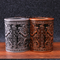 New crafts Dragon pen holder creative personality study office ornaments send teachers