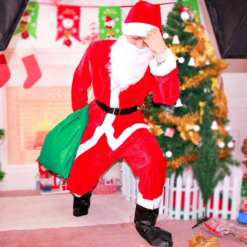 Рождественский комплект для пожилых людей для взрослых подходит для мужчин и женщин, наряжаться