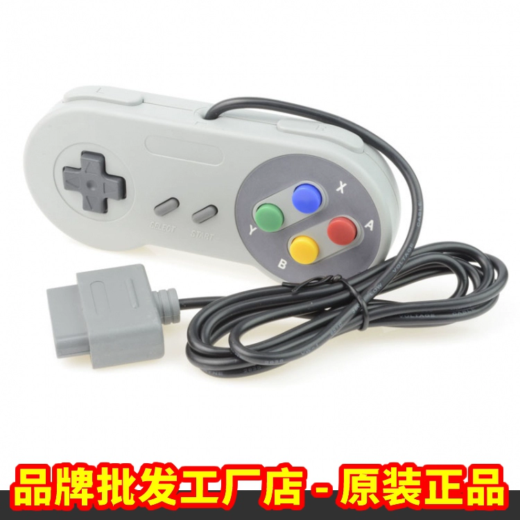 Máy chủ Nintendo Super-Ren hoàn toàn mới trong nước chuyên xử lý các nút trò chơi cổ điển SFC / SNES xử lý các nút màu - Người điều khiển trò chơi