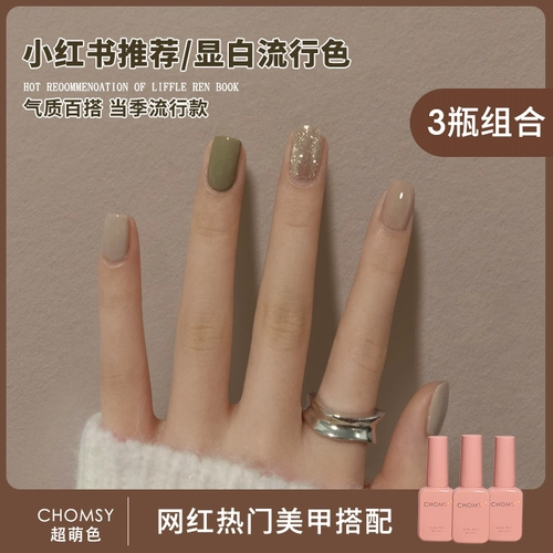 Демисезонный лак для ногтей для маникюра, комплект, популярно в интернете, 2025 года, новая коллекция, широкая цветовая палитра, небольшой набор