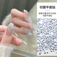 Кристаллический кристалл шииец кристалл кристалл Hualong 2000 Плоская плоская плоская смеси Смешанная смешанная смешанная белая 50 штук