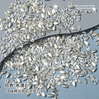 5A Циркон Плоское дно 2*4 капля воды f Белый 50