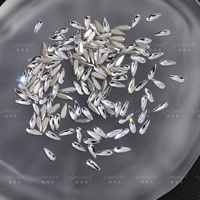 5A Циркон Плоскую дно Семена дыни 2*6 мм белые 50 кусочков