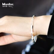 Mantina bạc bracelet 999 sterling bạc vòng đeo tay nữ water cube Xiang Yi đầy đủ bạc bracelet bạc vòng đeo tay nữ quà tặng