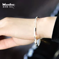 Mantina bạc bracelet 999 sterling bạc vòng đeo tay nữ water cube Xiang Yi đầy đủ bạc bracelet bạc vòng đeo tay nữ quà tặng vòng đá