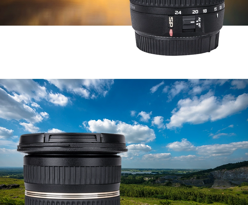 Ống kính máy ảnh DSLR nửa khung hình Tamron SP AF10-24mm F / 3.5-4.5 Di II góc rộng