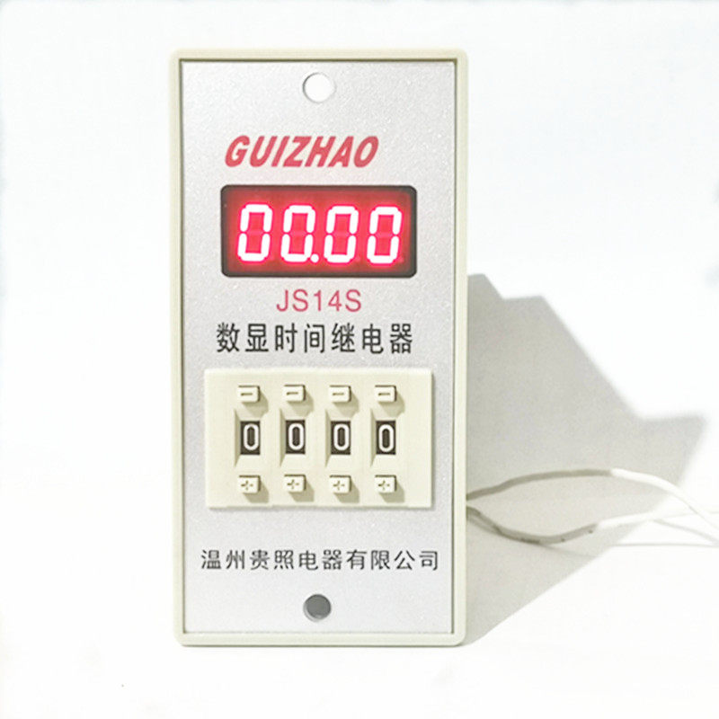 Electrifying timelapse JS14S digital display time-lapse relay 9999S 99H59M AC220V AC380V