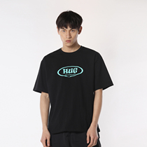HUGALLGUILT19 spring new product basic LOGO short-sleeved trend casual bottoming half-sleeve round neck mens T-shirt
