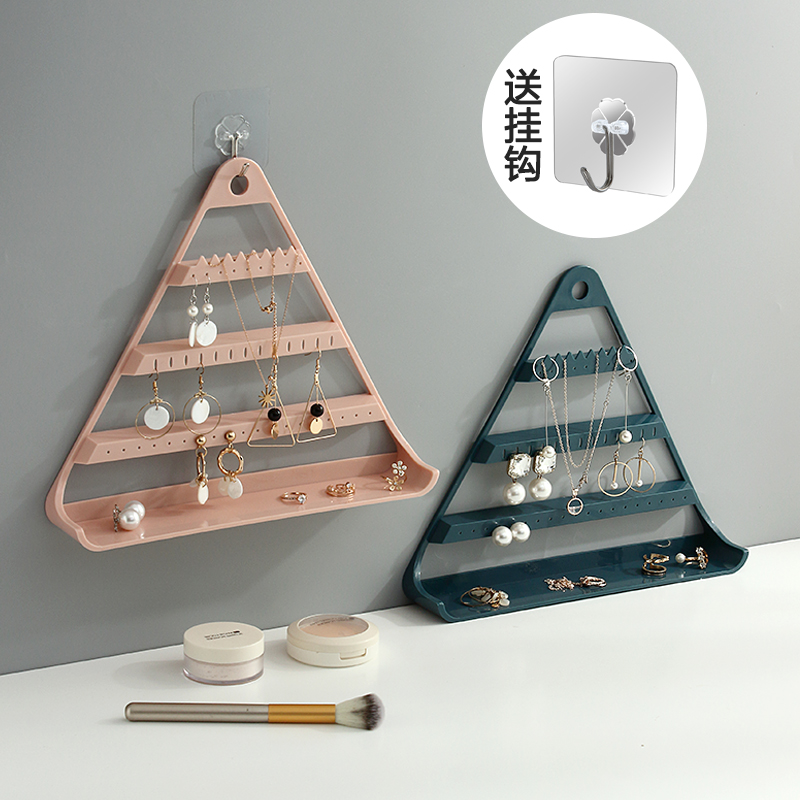 Table jewelry storage rack Home hanging jewelry rack Earring earrings rack Earrings earrings, earrings, earrings, pendants, hanging key finishing racks