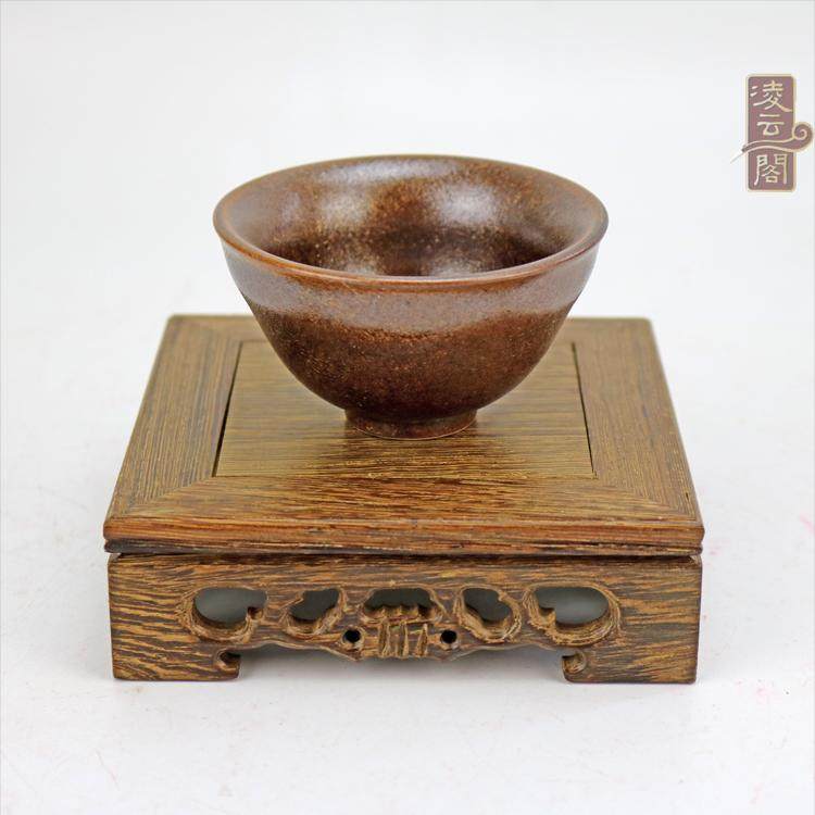 Chicken Wings Wood Red Wood Base Long Square Handicraft Swing Accessories Base Wood Carved Wooden Base Purple Cassera Wood