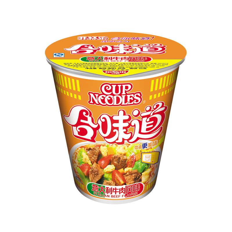 【天猫超市】日清 合味道意大利牛肉方便面 84g/杯（原开杯乐）