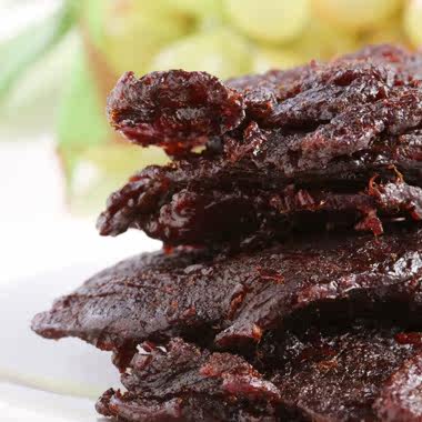 【天猫超市】小辣椒精品果汁牛肉干130g独立包装台湾风味零食小吃