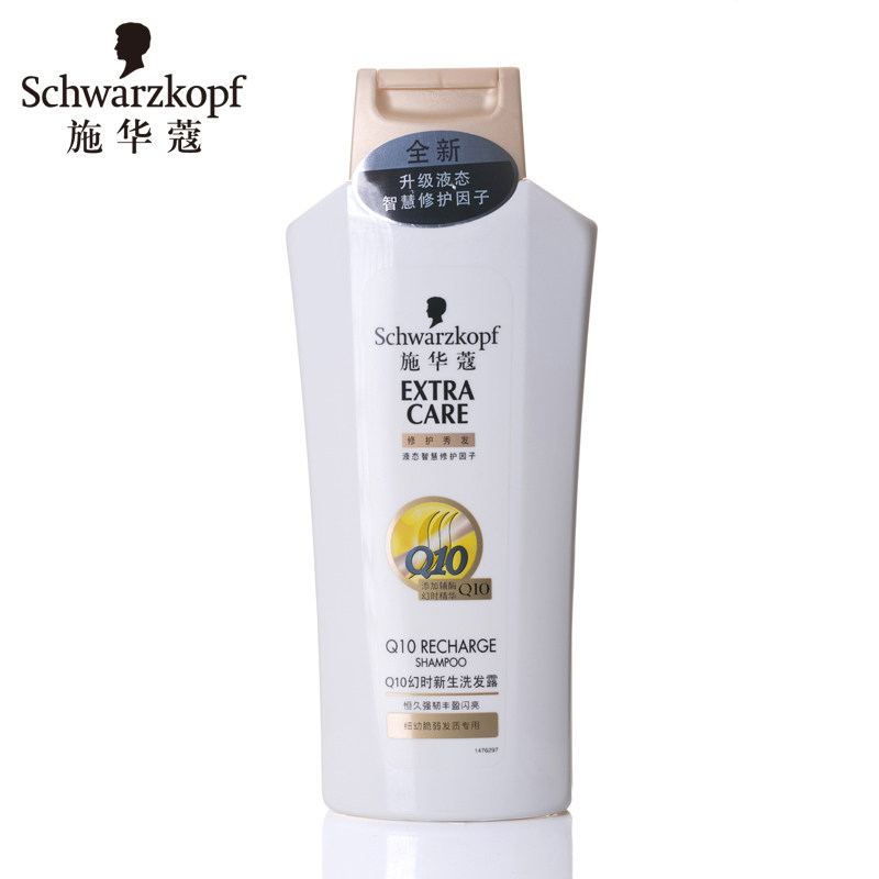 【天猫超市】Schwarzkopf施华蔻Q10幻时新生洗发露400ml 强健修护