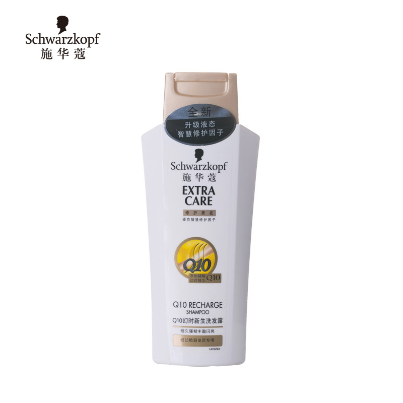 【天猫超市】Schwarzkopf施华蔻Q10幻时新生洗发露200ml 强健修护