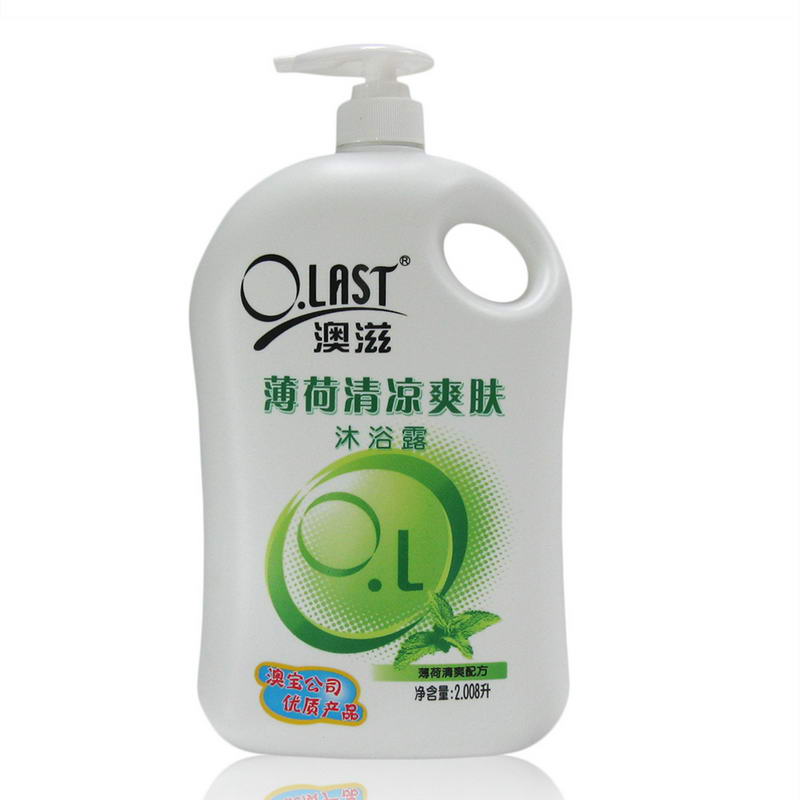 【天猫超市】澳宝澳滋薄荷清凉爽肤沐浴露2008ml 正品 家庭装