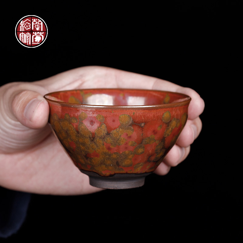 Famous Lv Zhuxing fire phoenix intangible built lamp cup restoring ancient ways is pure manual kung fu masters cup ceramic cup size