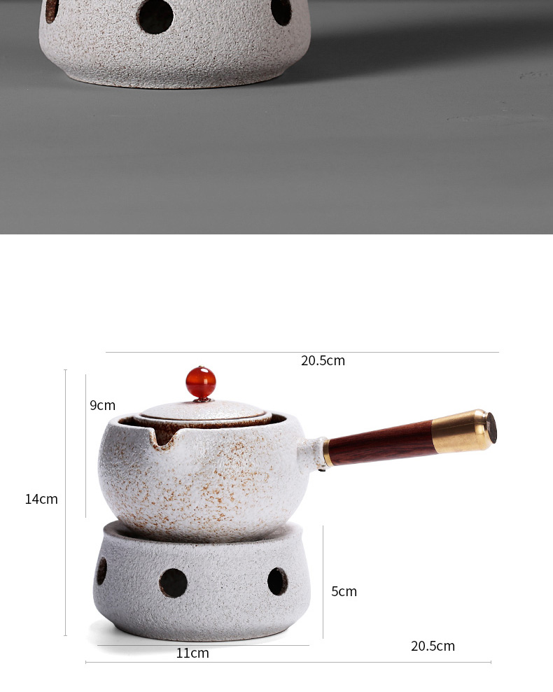 The creative side of restoring ancient ways of Chinese style cooking pot pot of tea tea ware furnace temperature coarse pottery tea kungfu tea set items