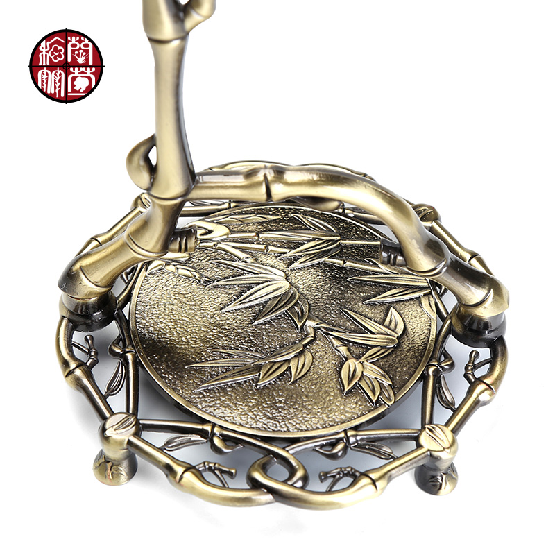 By patterns tea with parts bronze censer tea tea tea house furnishing articles incense fashion creative present