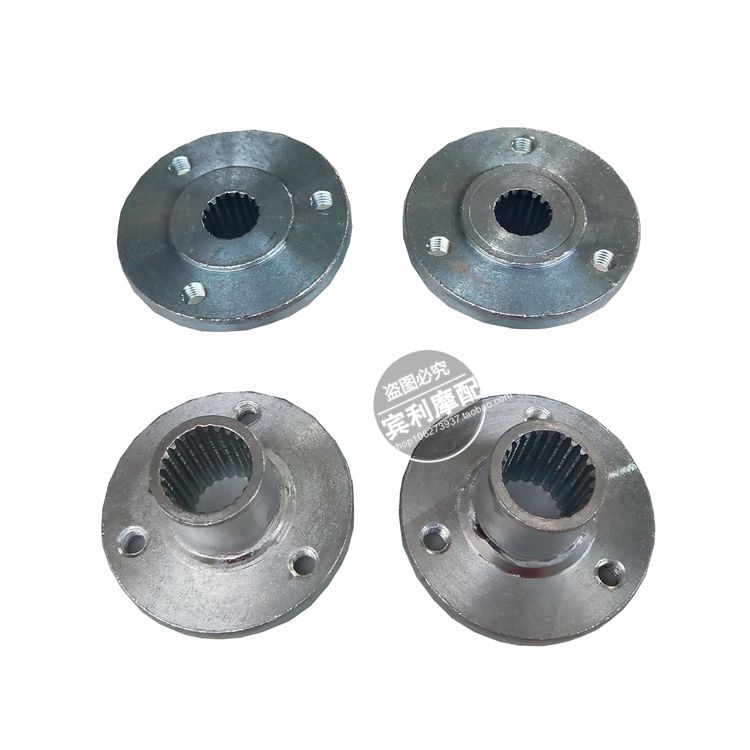 Modified 168 kart accessories 5-inch tire hub holder Drift car three-hole rear wheel flange seat 23 teeth
