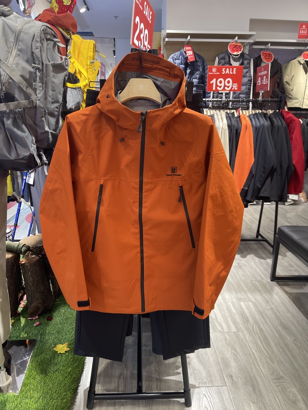 Space Traveler Spring New Outdoor Sports Jacket Men's Water-Repellent Hard Shell Jacket Model 049