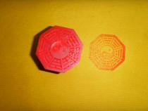 Taoist gossip Inn Buddhist monk Sanbao Indo Guanyin Bodhisattva seal 5 cm * 5 cm solid wood seal