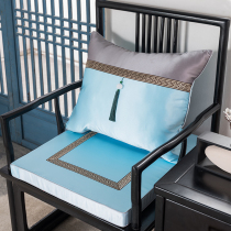 New Chinese style pillow cushion modern simple solid color light luxury model room sofa pillow back cushion waist pillow cover core