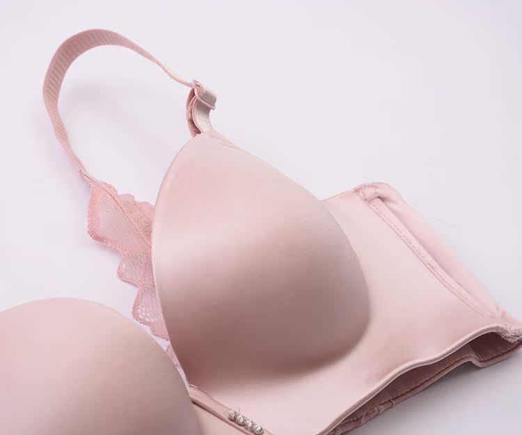 [đồ lót đĩa nhỏ] Đồ lót nữ J ~ 16 không có vòng thép ở bên hông sữa điều chỉnh loại áo ngực áo ngực màu thoải mái ap cup nguc