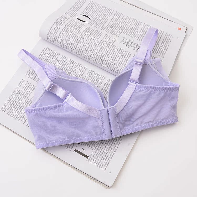 [đồ lót đĩa nhỏ] H ~ 18ABC cup không có vòng thép đồ lót phụ nữ thu thập cô gái dày mỏng gợi cảm trên áo ngực thời trang nữ