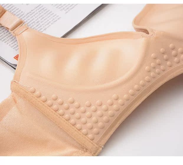 [小菜 内衣] [] H ~ 11AB pass cup không có dấu vết không có vòng thép tập hợp áo ngực có thể điều chỉnh đồ lót áo ko đệm