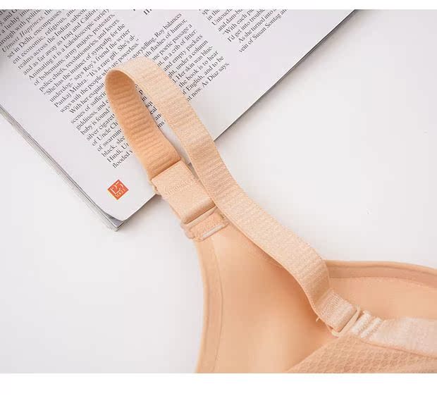[小菜 内衣] [] H ~ 11AB pass cup không có dấu vết không có vòng thép tập hợp áo ngực có thể điều chỉnh đồ lót áo ko đệm